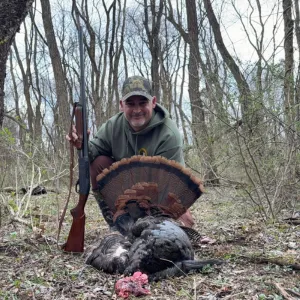 successfully hunted a big turkey in this season with kalkal hunting gear