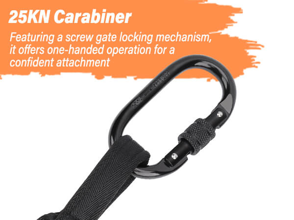 25KN carabiner