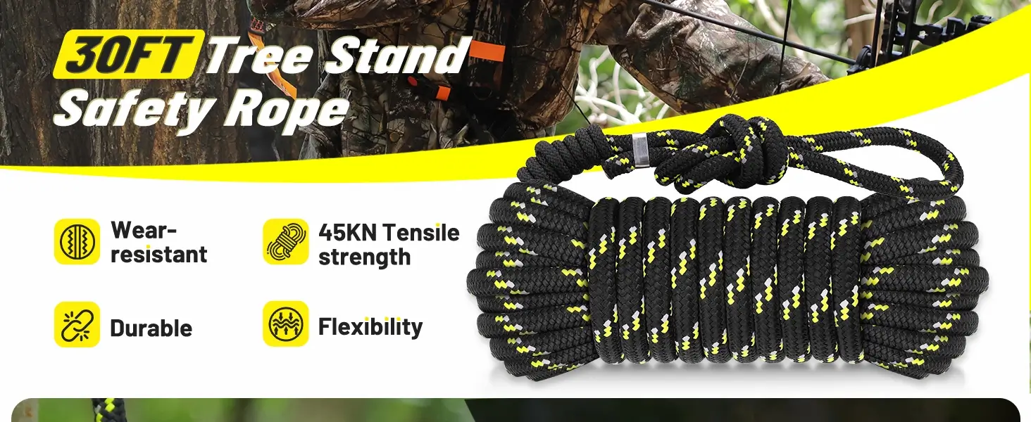 30ft reflective rope for hunting