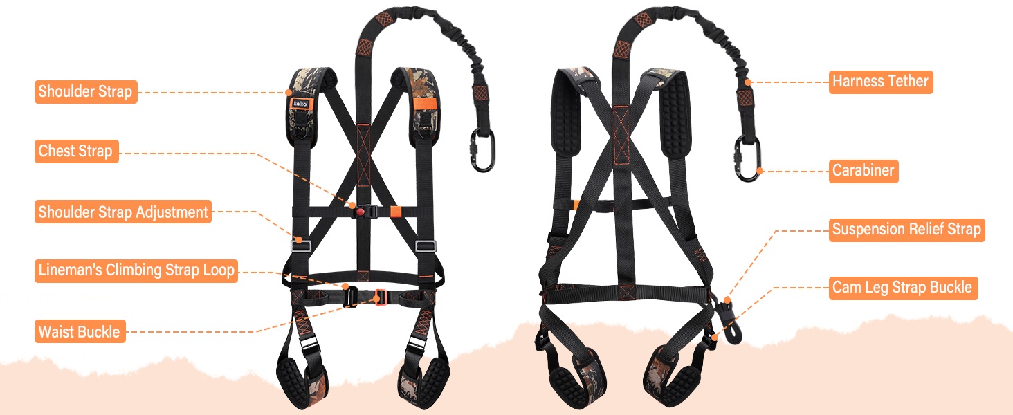 Kalkal hunting harness kit details