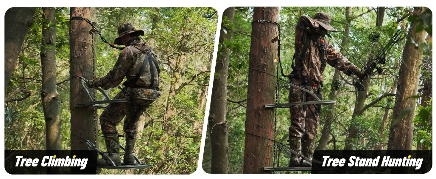 climbing tree stand safety rope
