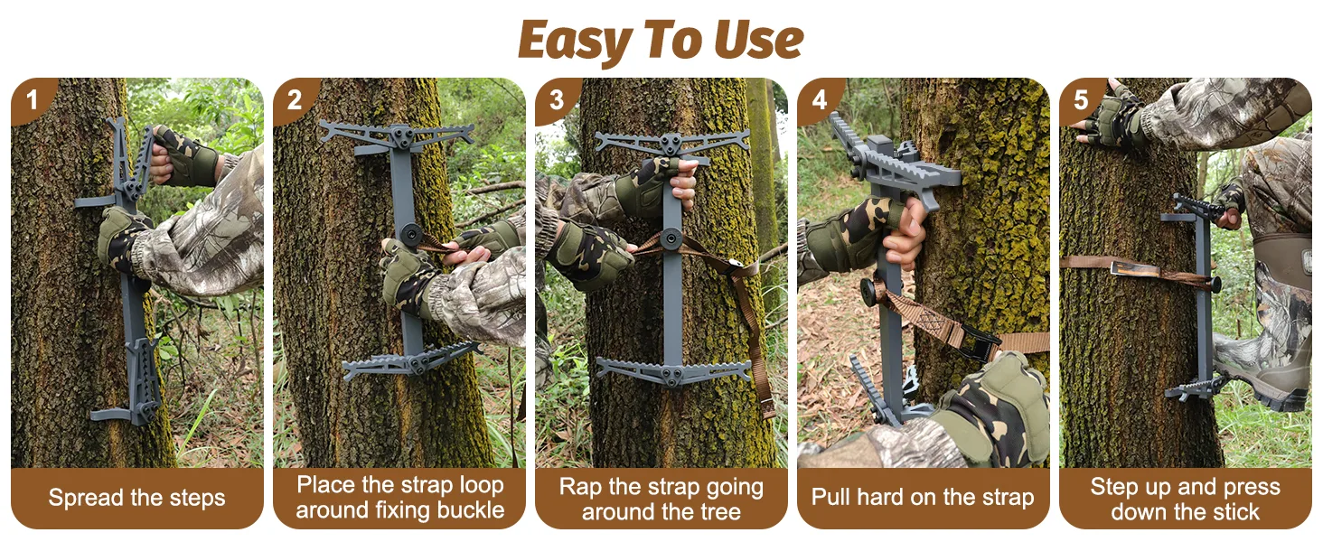 set up Kalkal climbing sticks with 4 easy steps