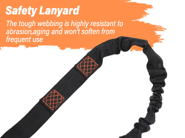 shock-absorbing tether line