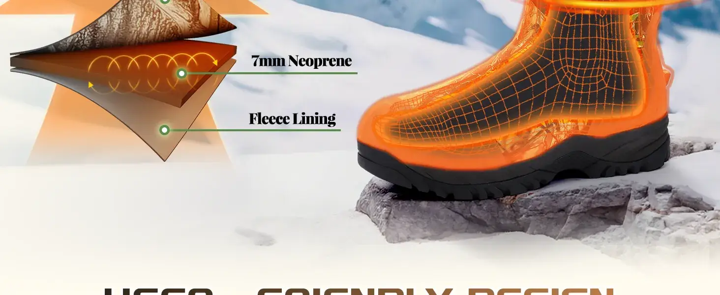 thinsulate thermal insulation boots suitable for extreme cold weather