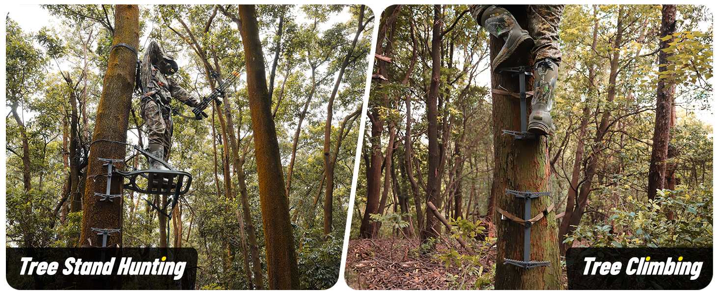 tree stand hunting climbing sticks