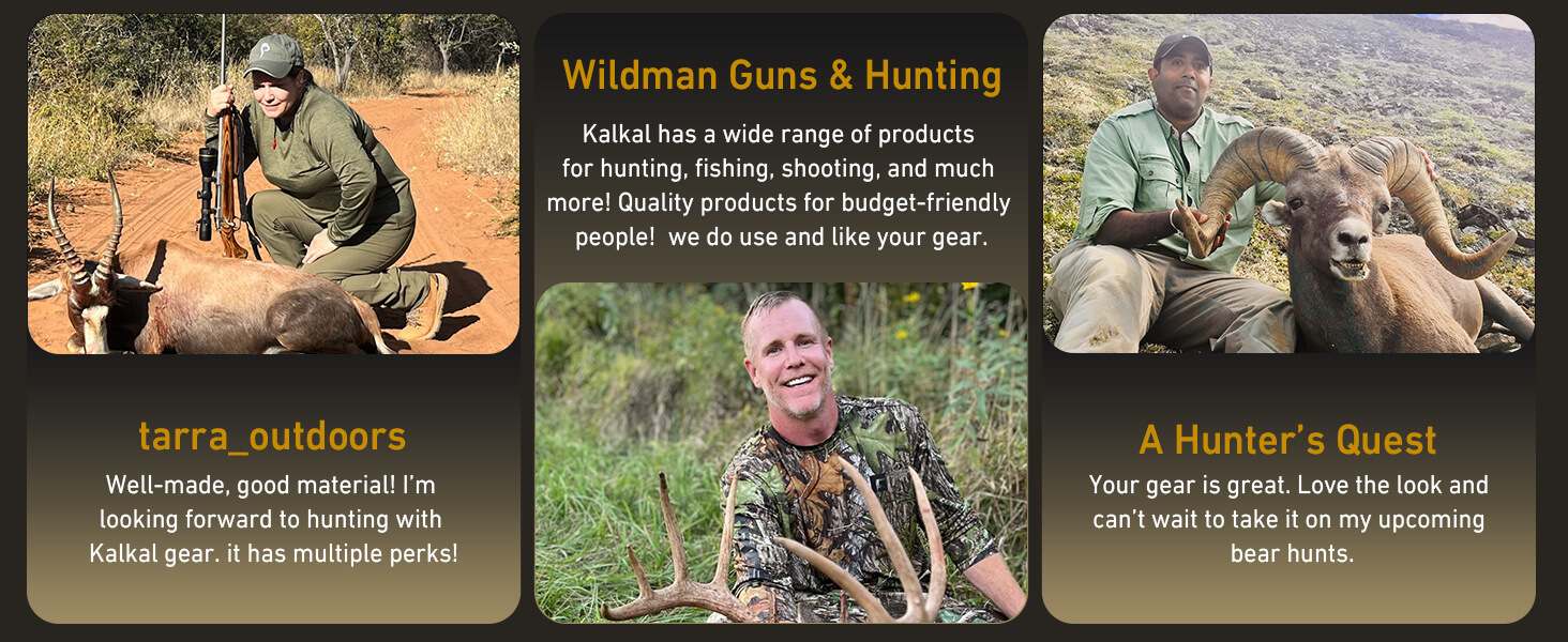 why hunters love kalkal backpack