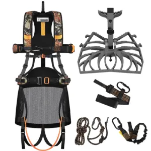 Kalkal hunting saddle and platform combo, all in one kit for tree hunting