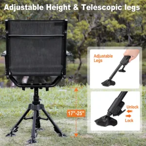collapsible hunting chair