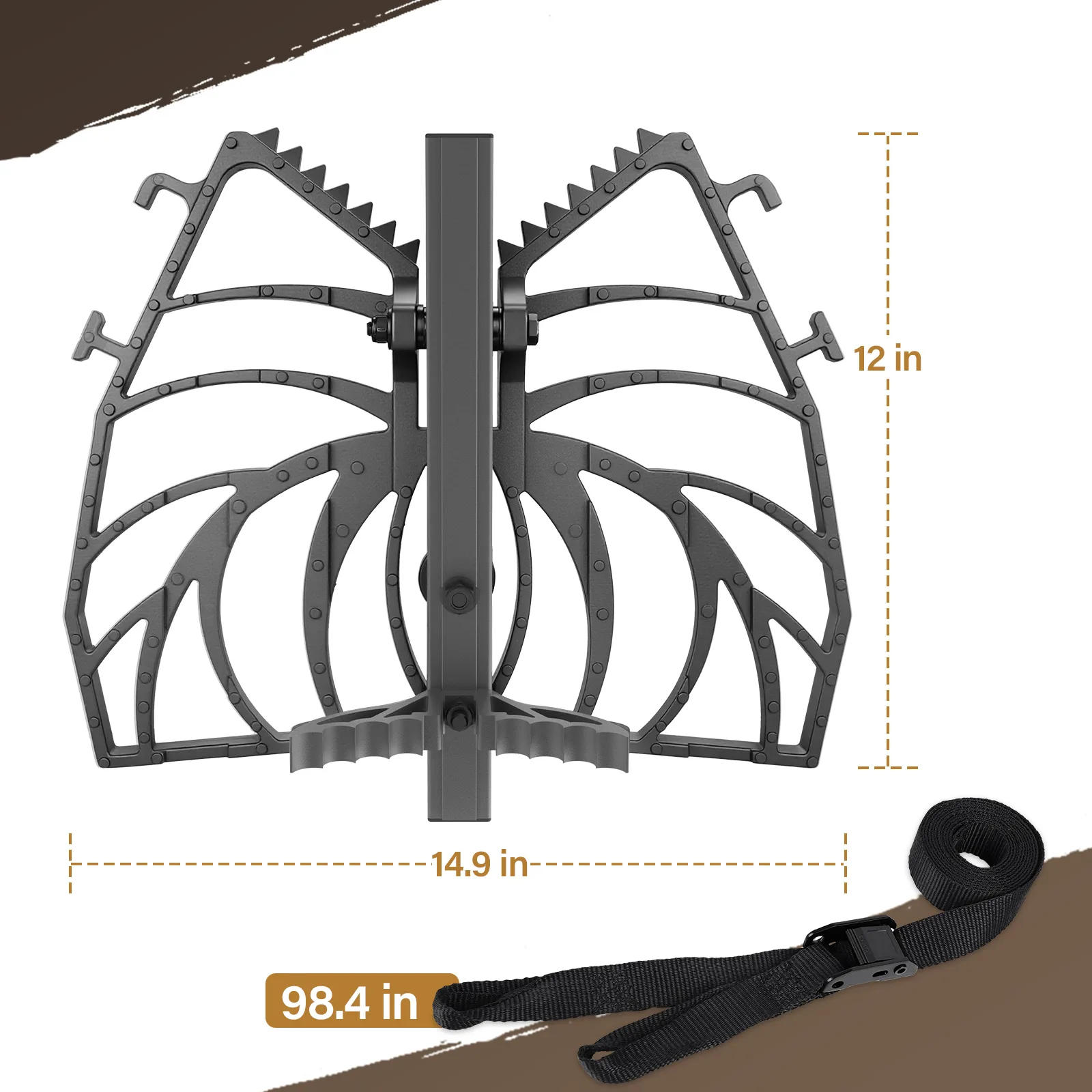 Kalkal addle hunting platform dimensions