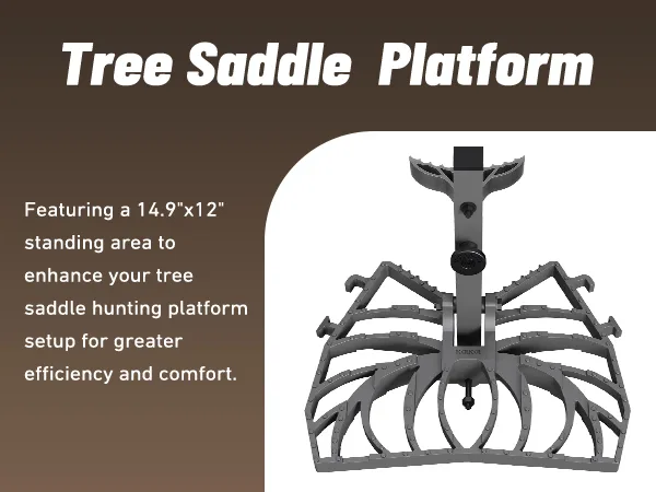 Kalkal tree saddle hunting platform details