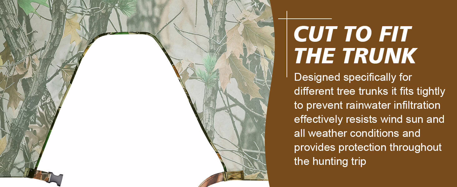 treestand roof for all trees