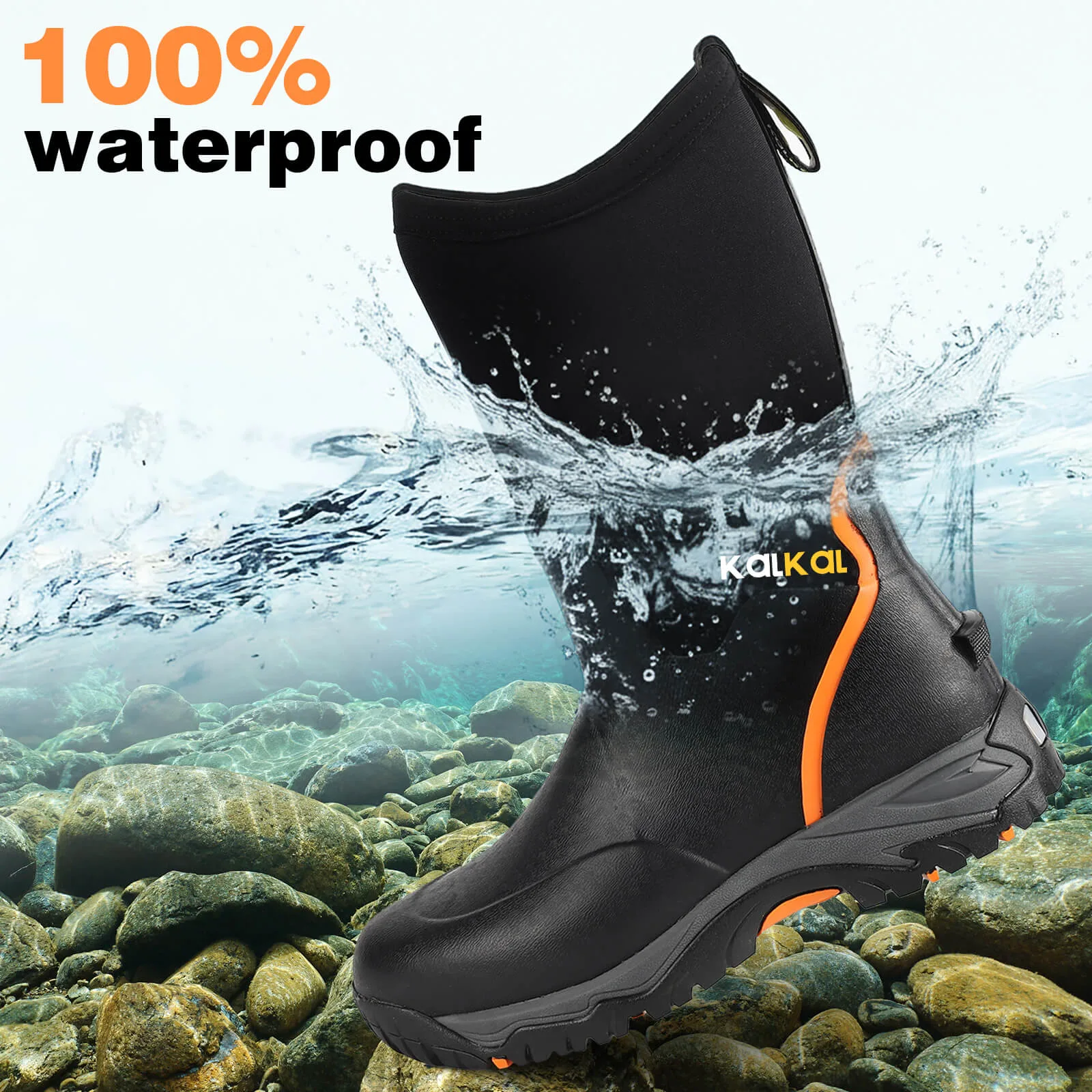 waterproof rubber boots for men waterproof rubber boots for men will 100% keep water out