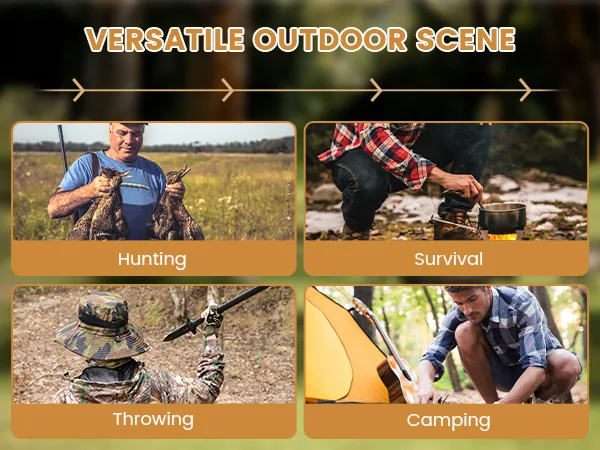 Kalkal spear is perfect for various outdoors activities