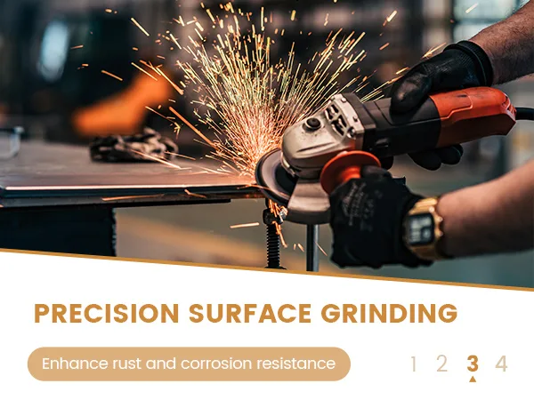 blade with precision grinding
