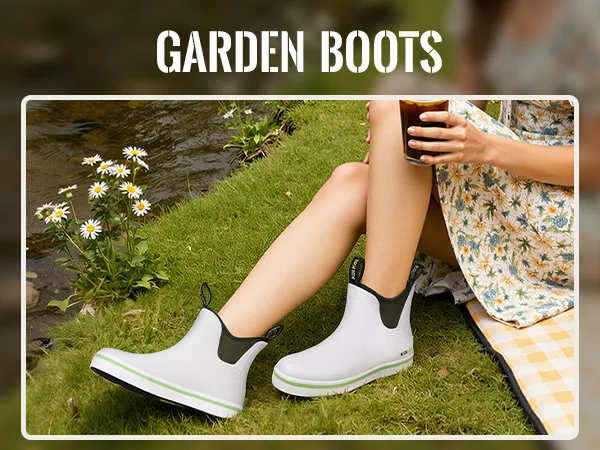 short garden boots
