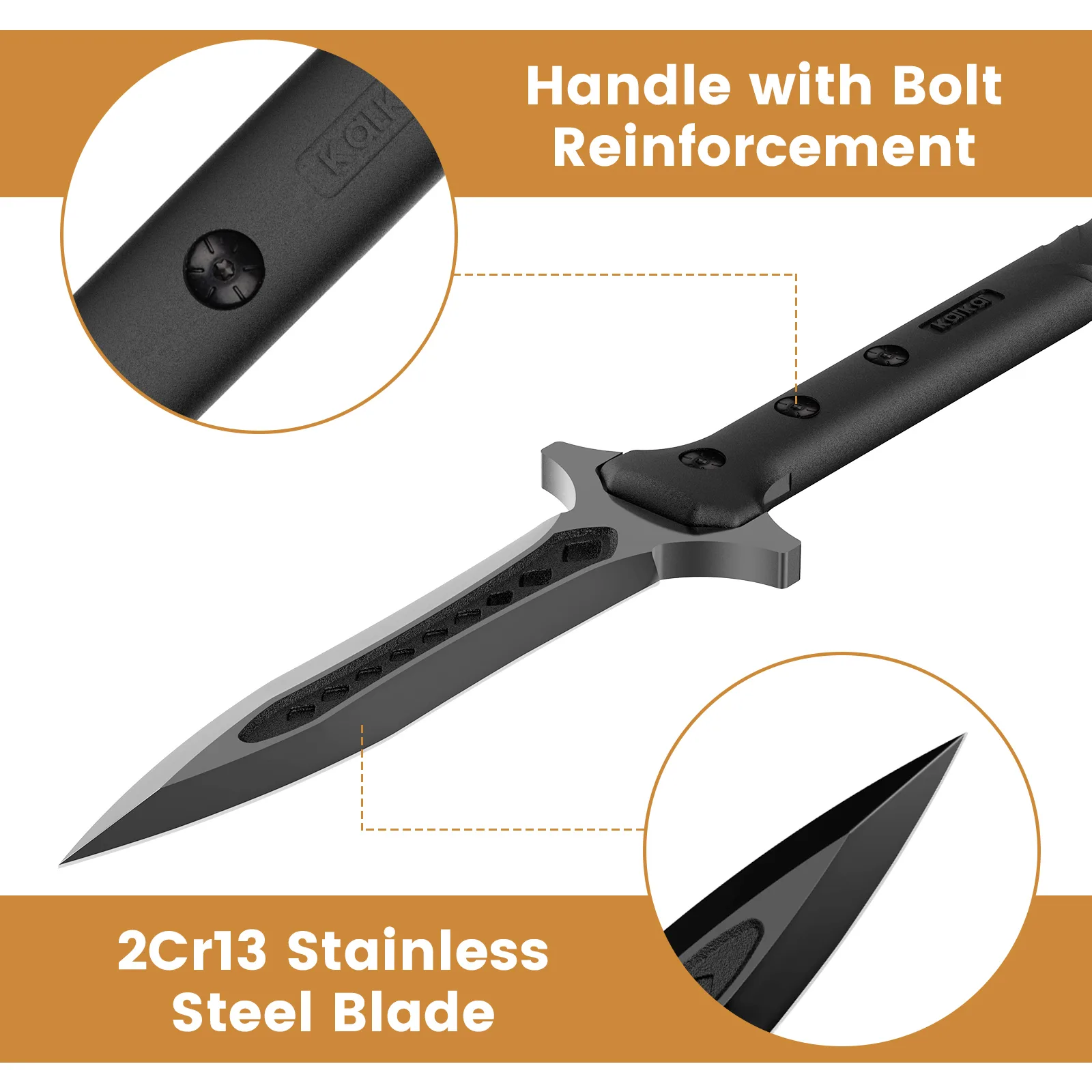 stainless steel spear 2Cr13 stainless steel spear