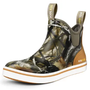 kids camo deck boots