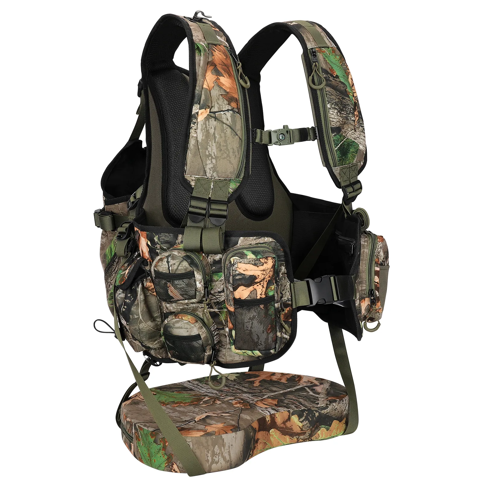 Kalkal turkey vest with magnetic seat