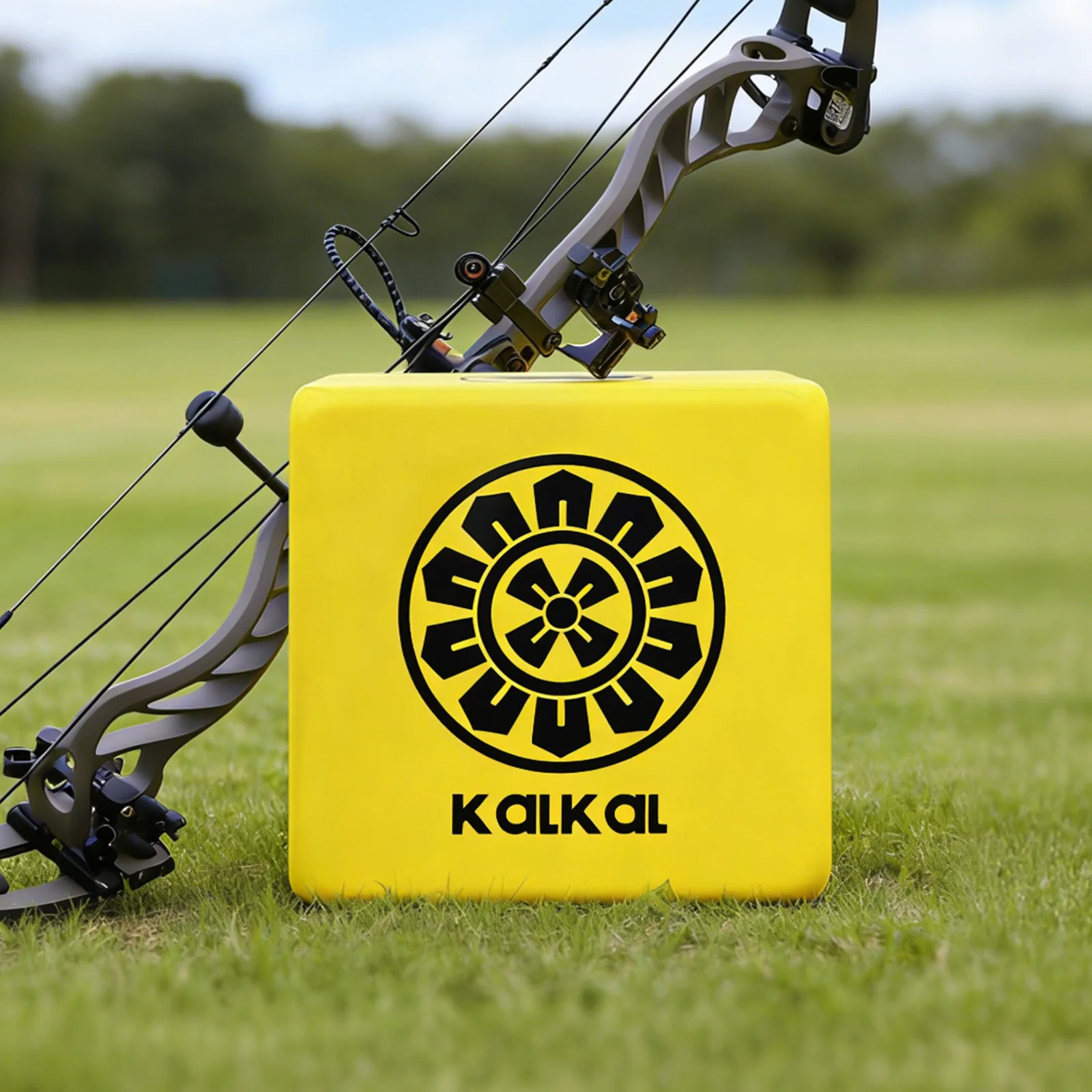 archery range targets mahjong design Kalkal archery range targets with compound bow in the outdoors