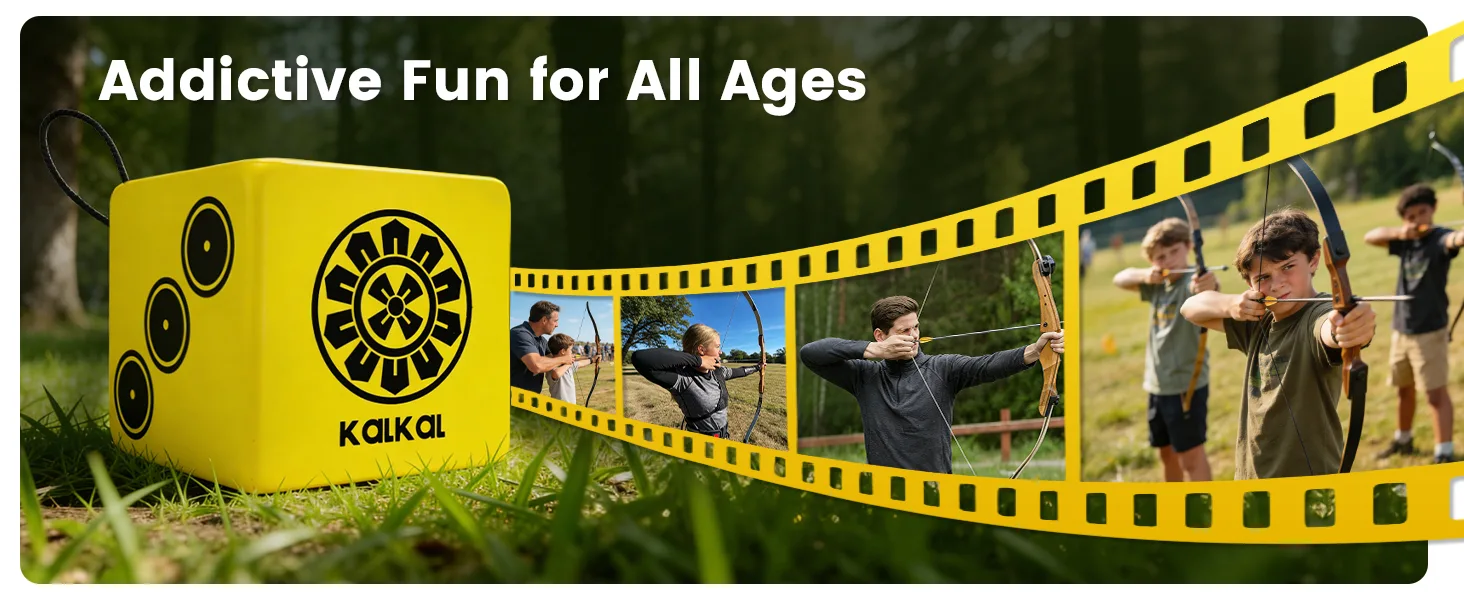Kalkal archery target suitable for all ages