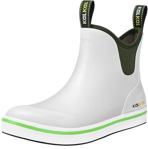 Kalkal waterproof women's rain boots for outdoor fishing, gardening, farming and everyday