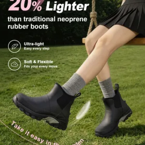 lightweight women's rubber boots like muck boots