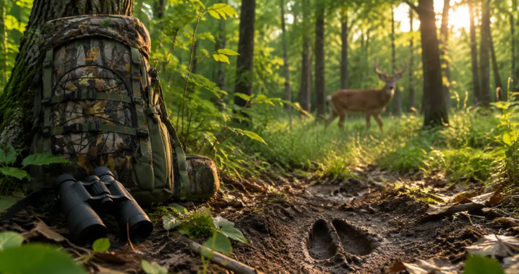 scout deer signs in summer