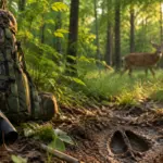 scout deer signs in summer