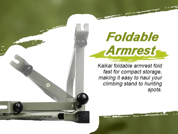flat-pack climbing stand design for easier carrying and storage