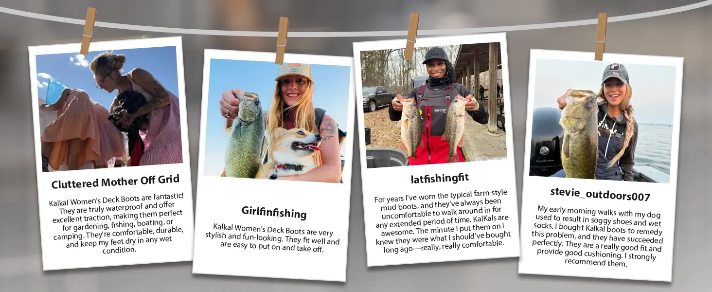 influencers share their experience of Kalkal boots with good reviews