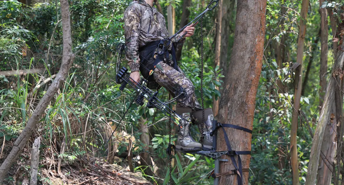 saddle hunting setup with Kalkal gear