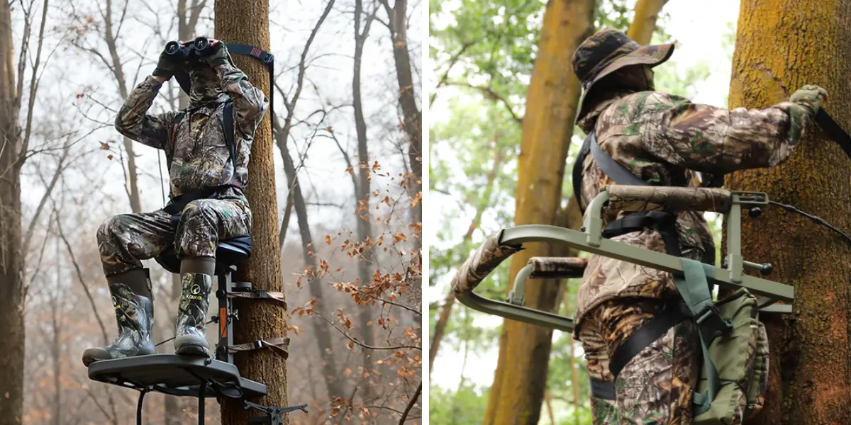 treestand and hang-on stand comparison