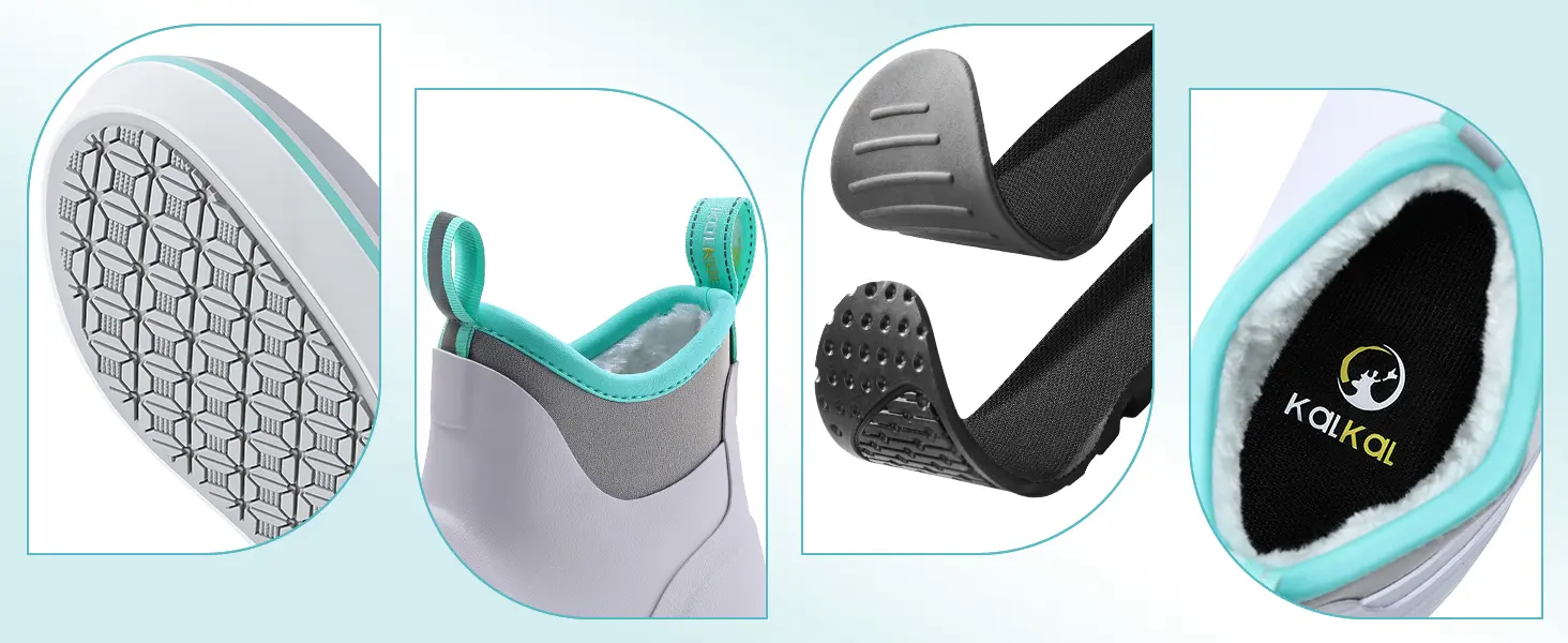womens fleece lined ankle boots details