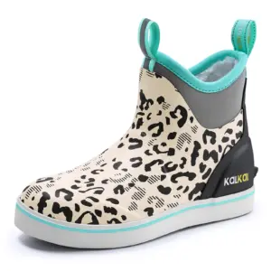 womens fleece lined deck boots