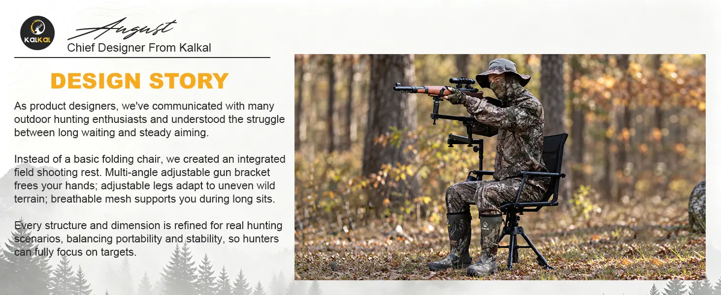 KALKAL hunting chair design story